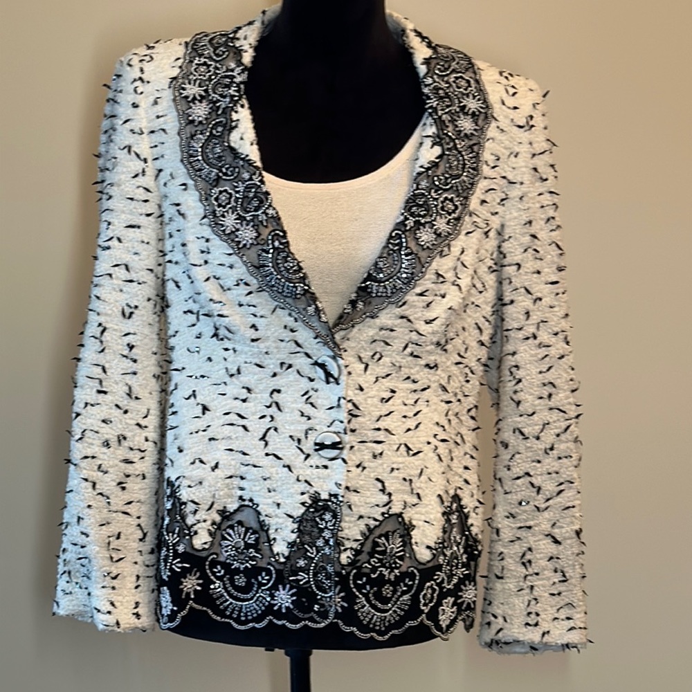 ESCADA beaded formal jacket